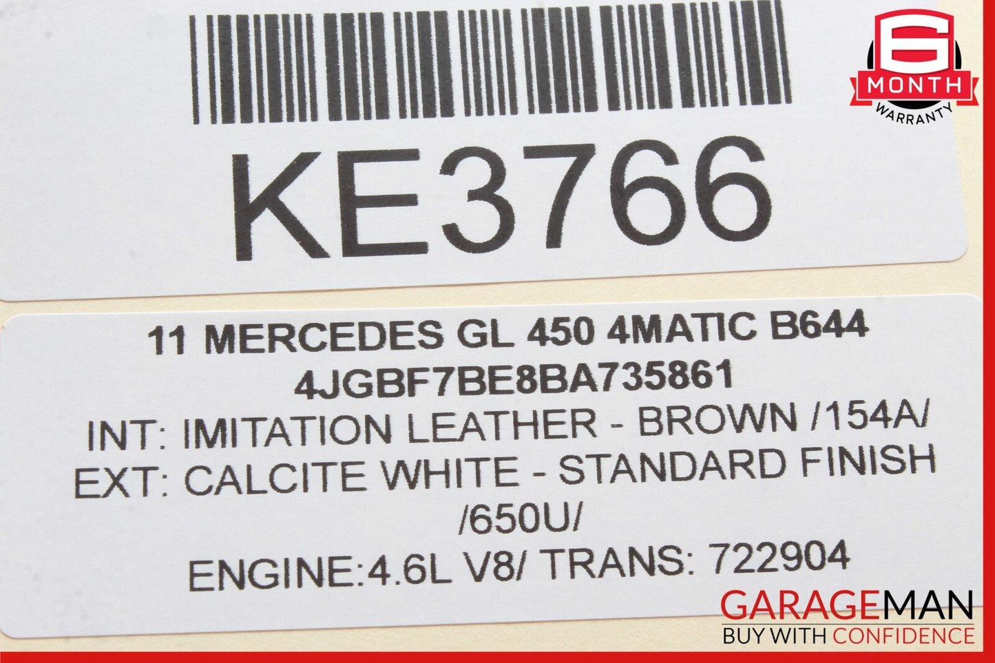 06-12 Mercedes W164 GL450 ML450 Headlight Control Switch Module OEM