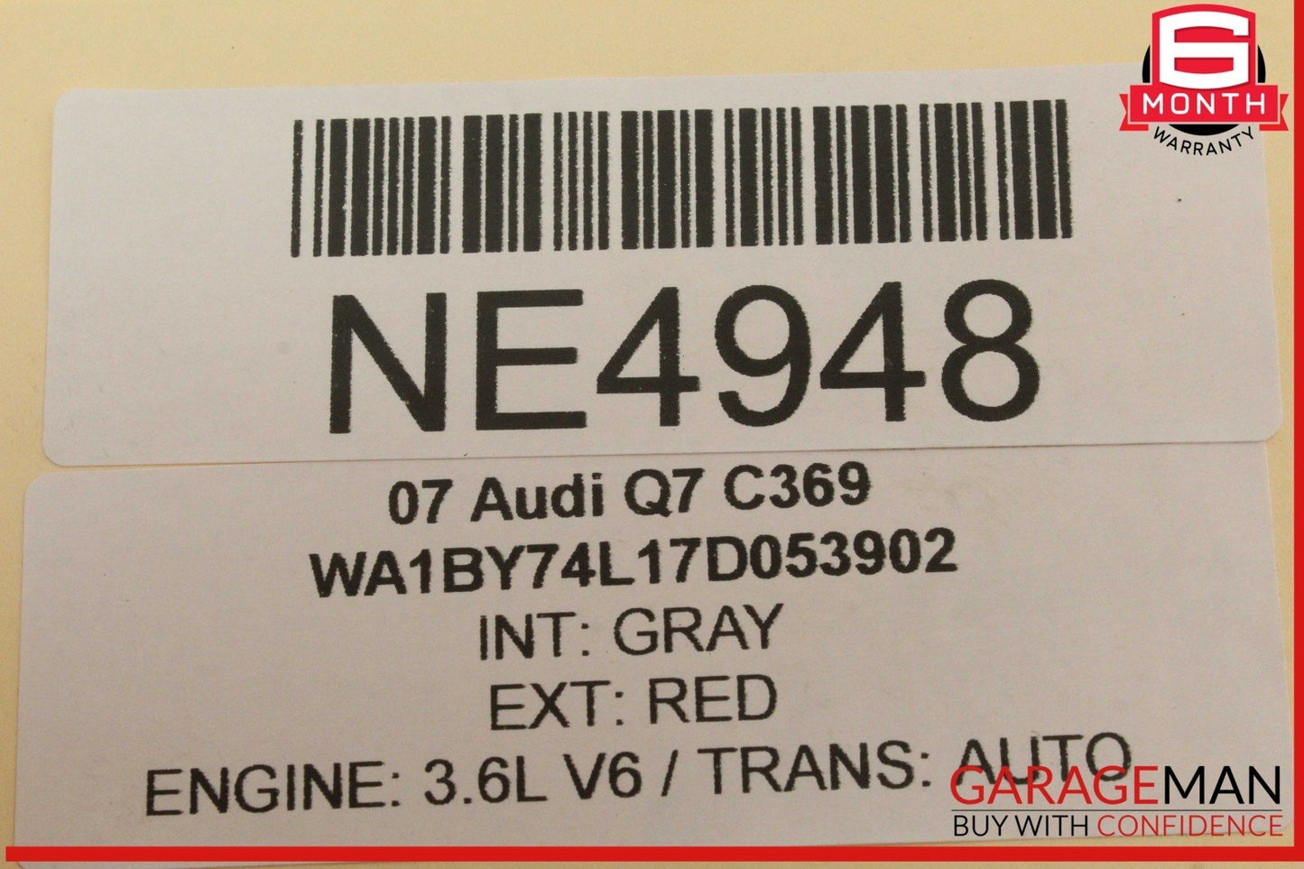 07-09 Audi Q7 Volkswagen Touareg Timing Chain Tensioner 021109467 OEM