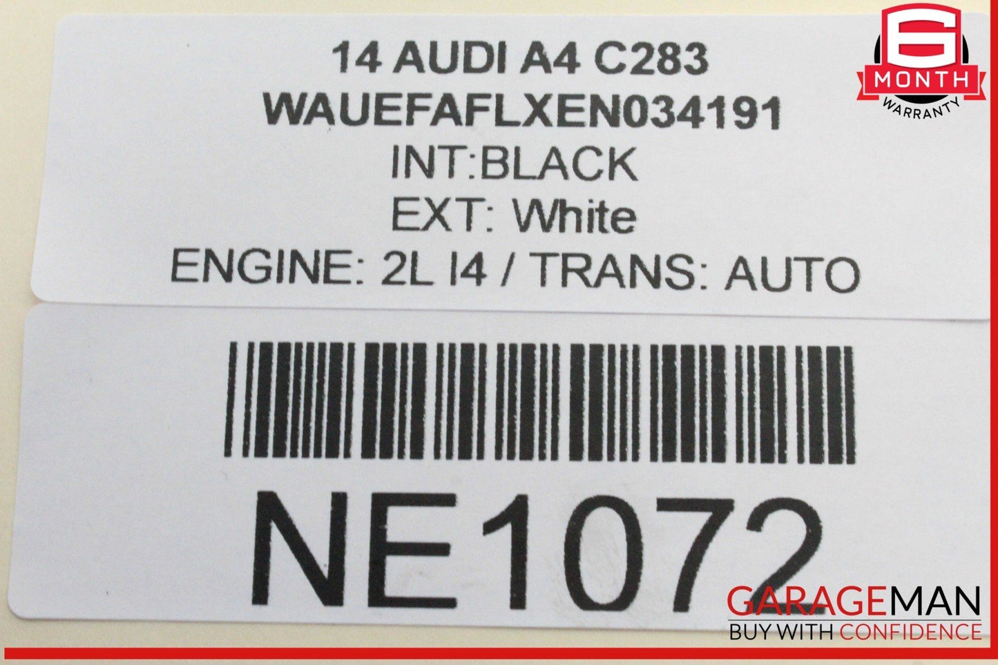 09-16 Audi A4 Front Right Passenger Side Lower Radiator Support Bracket OEM