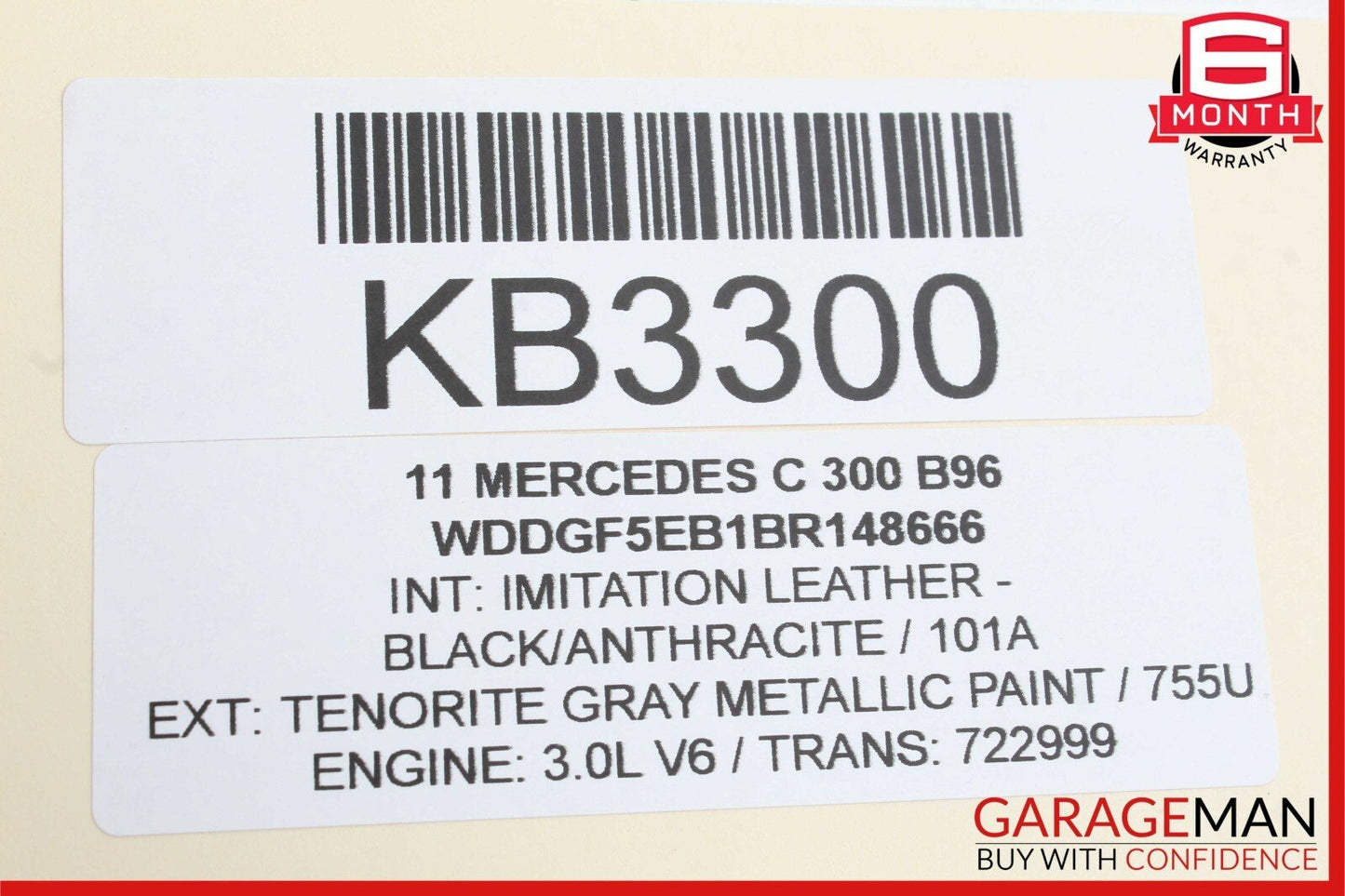 08-18 Mercedes W204 C300 C350 CLS550 Rear Left Side Door Control Module Unit OEM