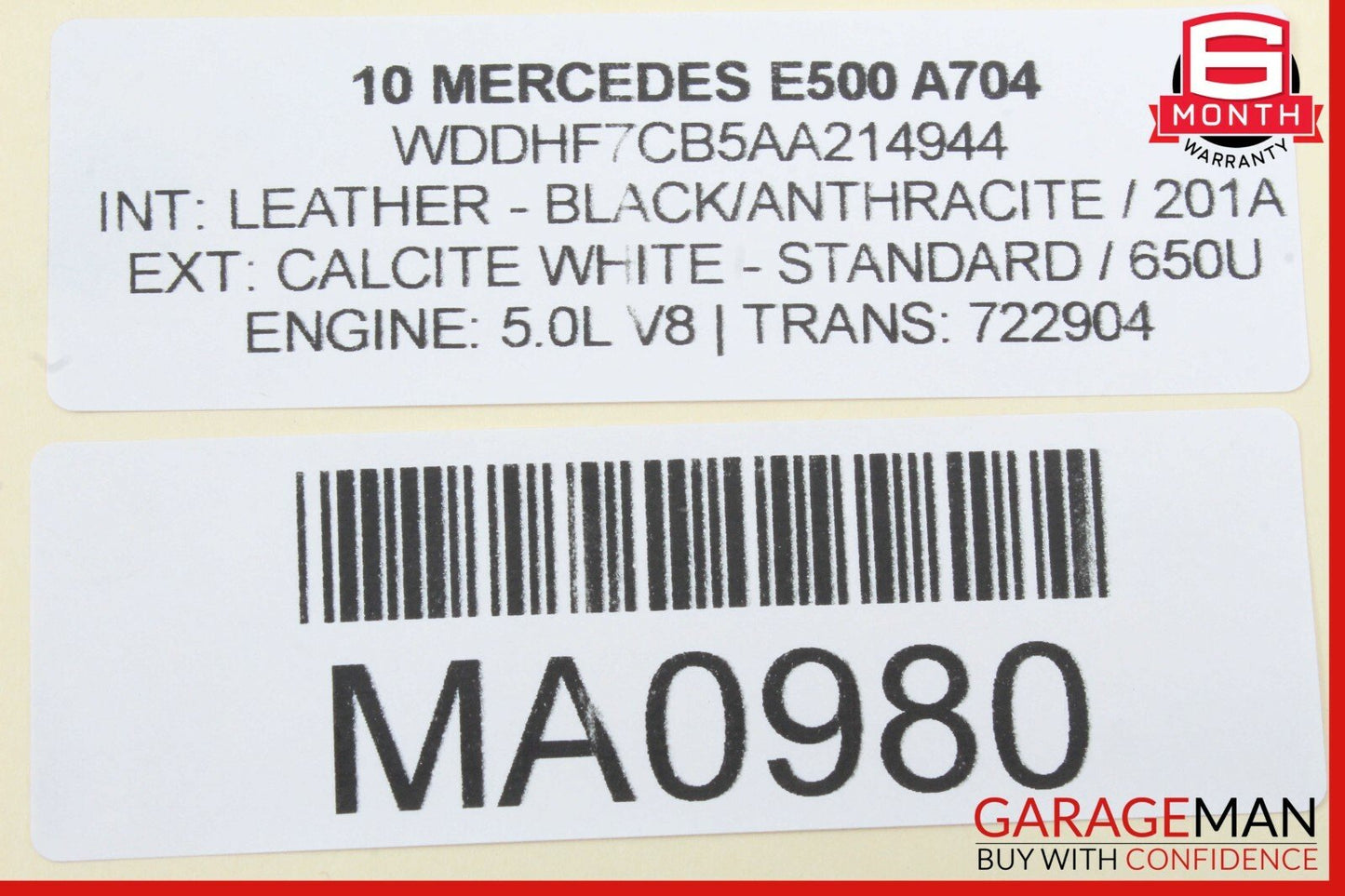 08-18 Mercedes W212 E500 C300 E400 Front Right Side Door Control Module OEM
