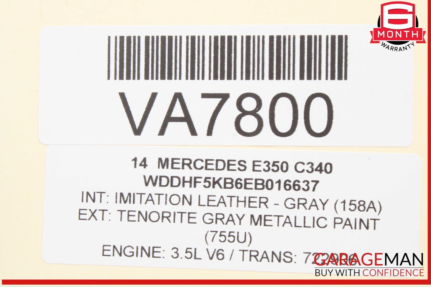 08-16 Mercedes W212 E350 Front Left Driver Side Door Window Regulator Motor OEM