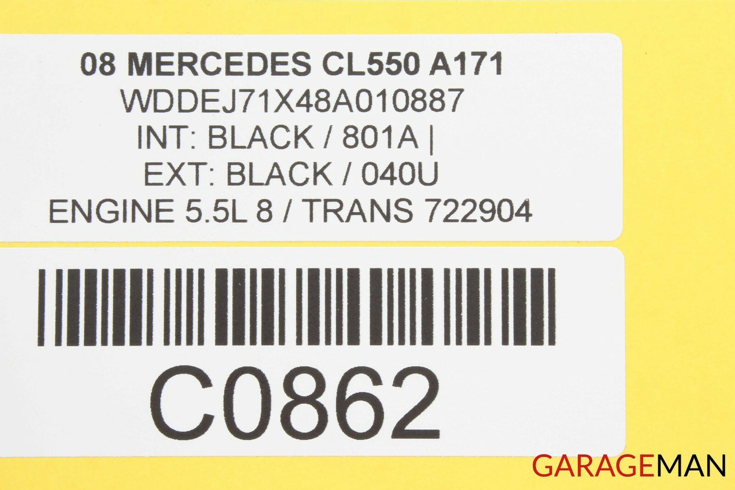 07-13 Mercedes W216 CL550 CL63 AMG Rear Right Passenger Door Speaker Tweeter OEM