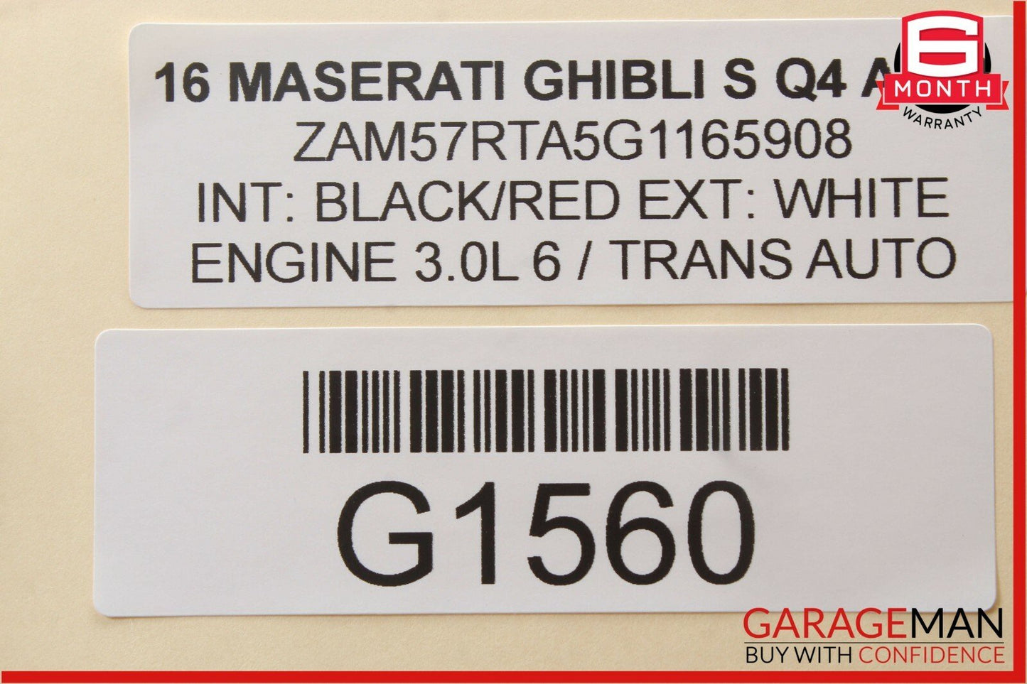 14-17 Maserati Ghibli Front Right Side Seat Adjustment Control Switch Module OEM