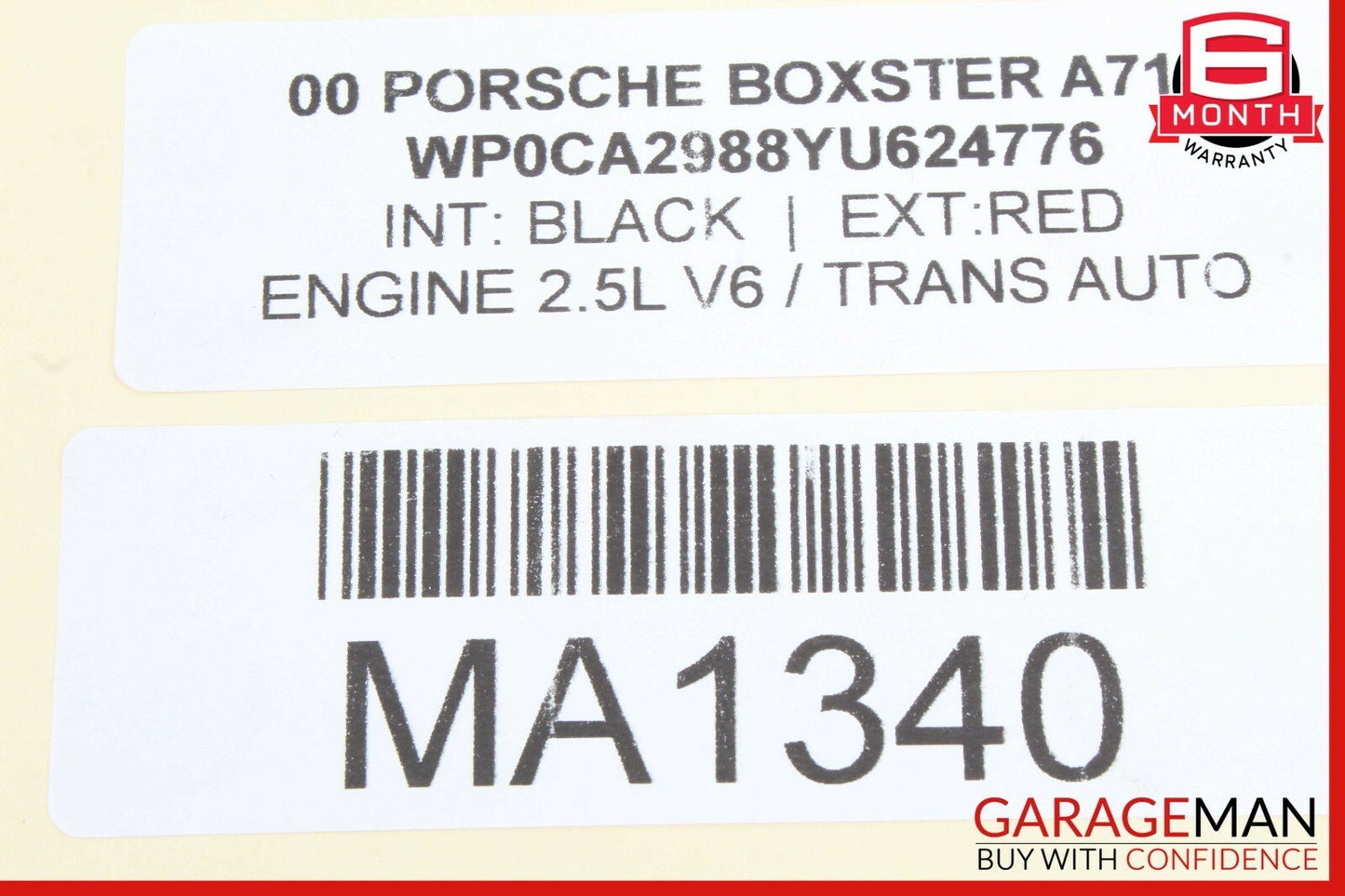 97-04 Porsche Boxster 986 Front Right Console Stereo Dash Trim Panel Assembly