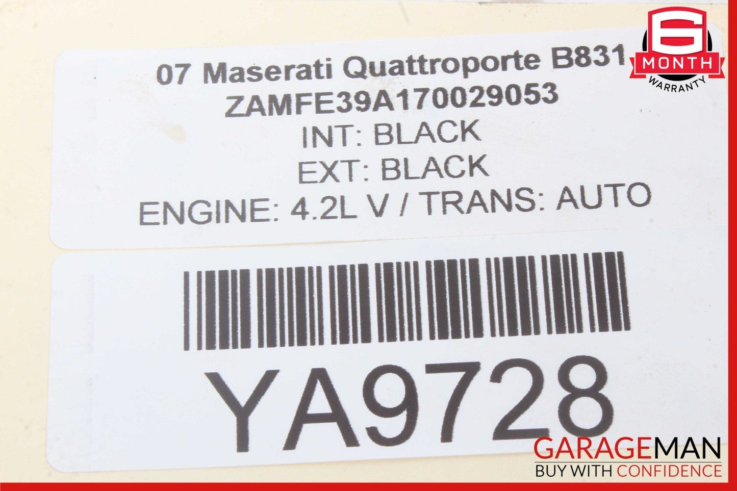 04-11 Maserati Quattroporte M139 4.2L Power Steering Cooler Radiator OEM
