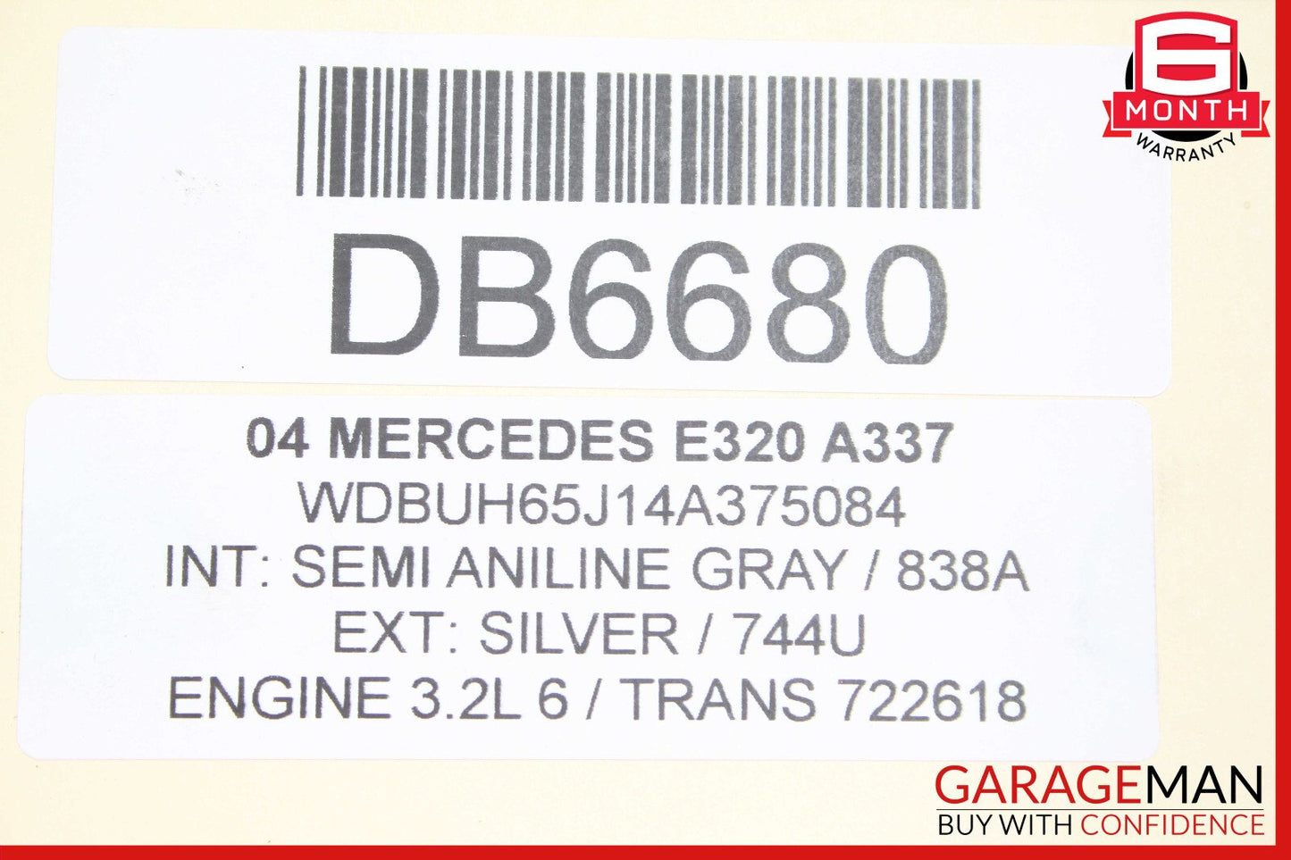 03-06 Mercedes W211 E320 Front Axle Differential Carrier OEM