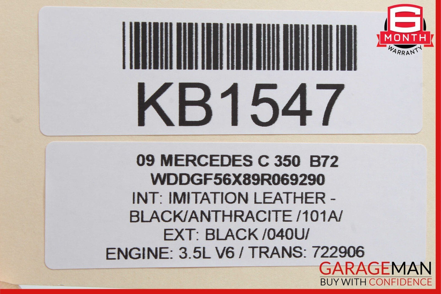 08-18 Mercedes W204 C350 C250 E250 Front Right Side Door Control Module OEM