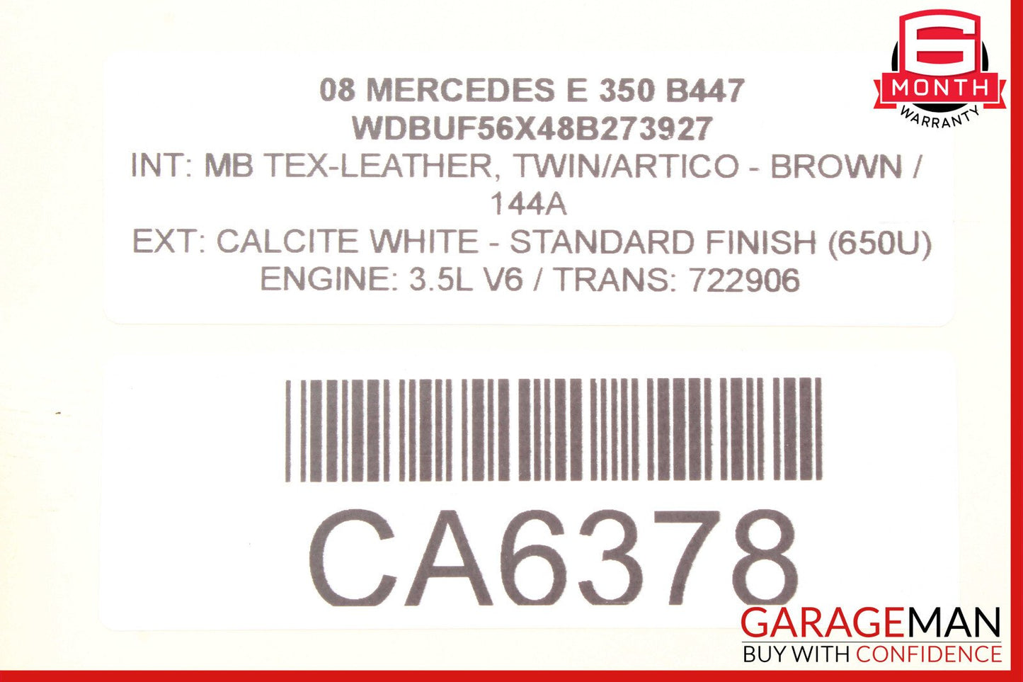 03-11 Mercedes CLS500 E350 E550 Front Right Side Lower Control Arm OEM