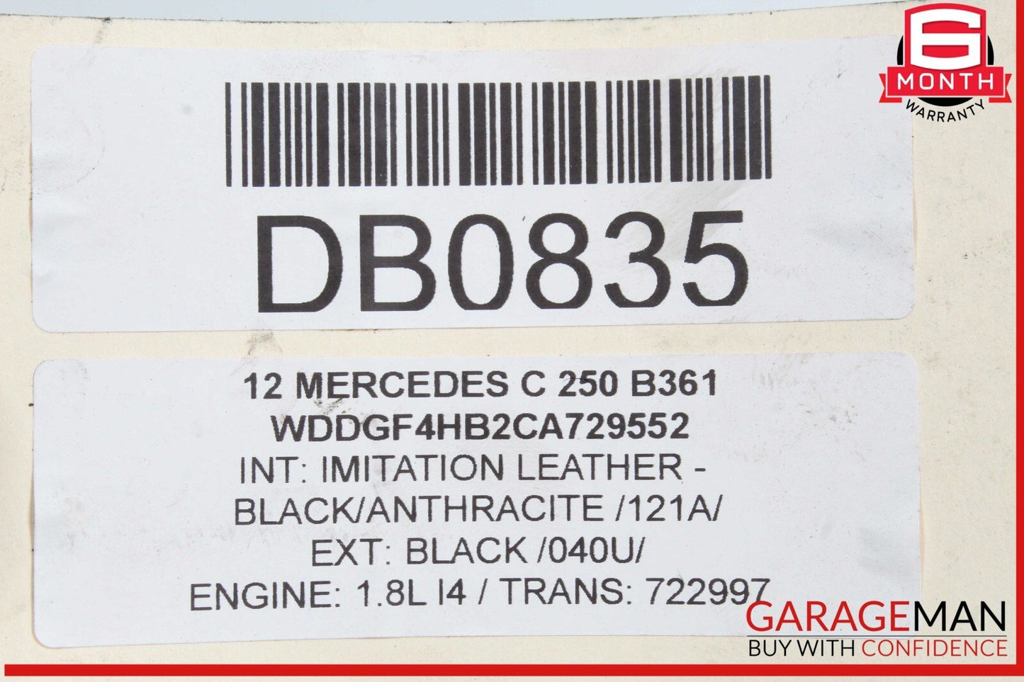 12-15 Mercedes W204 C250 M271 Engine Cooling Radiator AC Air A/C Condenser OEM