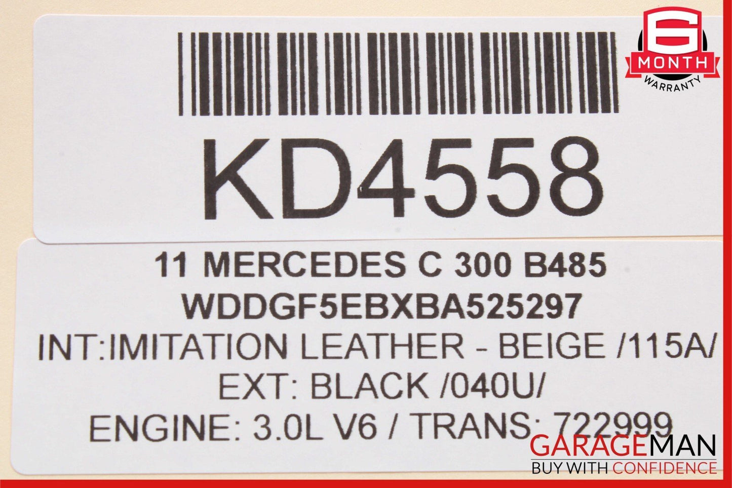 08-18 Mercedes W204 C350 C300 CLS550 CLK63 Rear Left Side Door Control Module