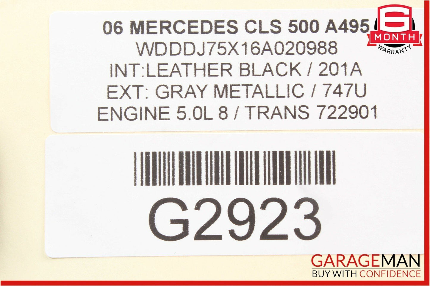 06-11 Mercedes W219 CLS500 Front Right & Left Door Tweeter Speaker OEM