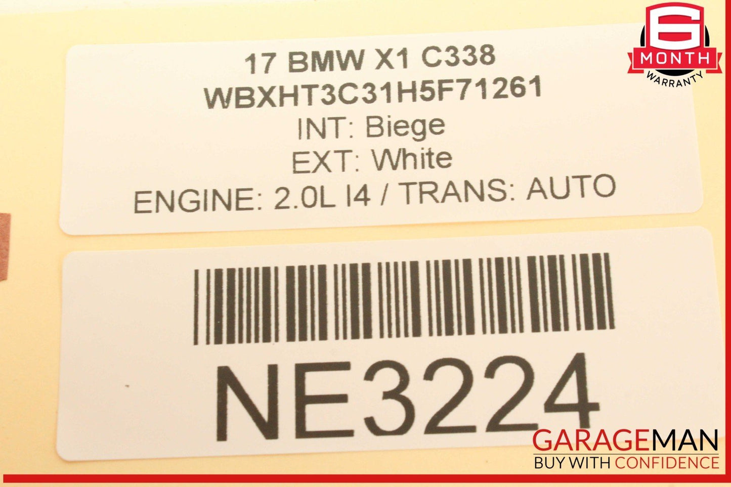 16-22 BMW X1 F48 Keyless Key Less Entry Antenna Receiver Module 9220832 OEM
