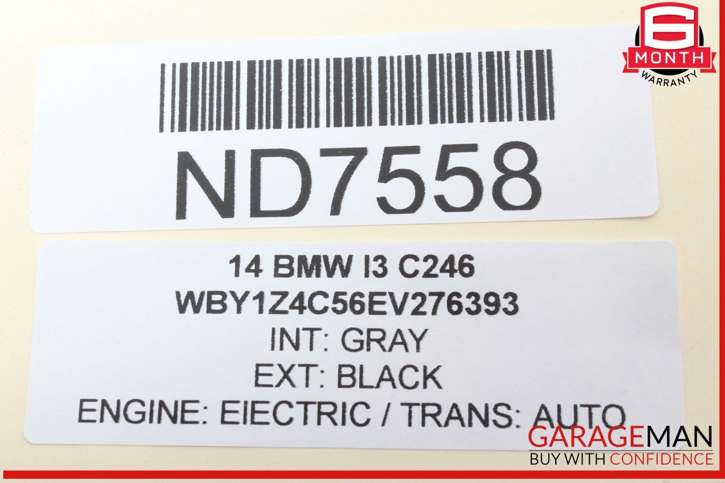 14-21 BMW i3 I01 Hybrid Gas Accelerator Pedal 6853176 OEM