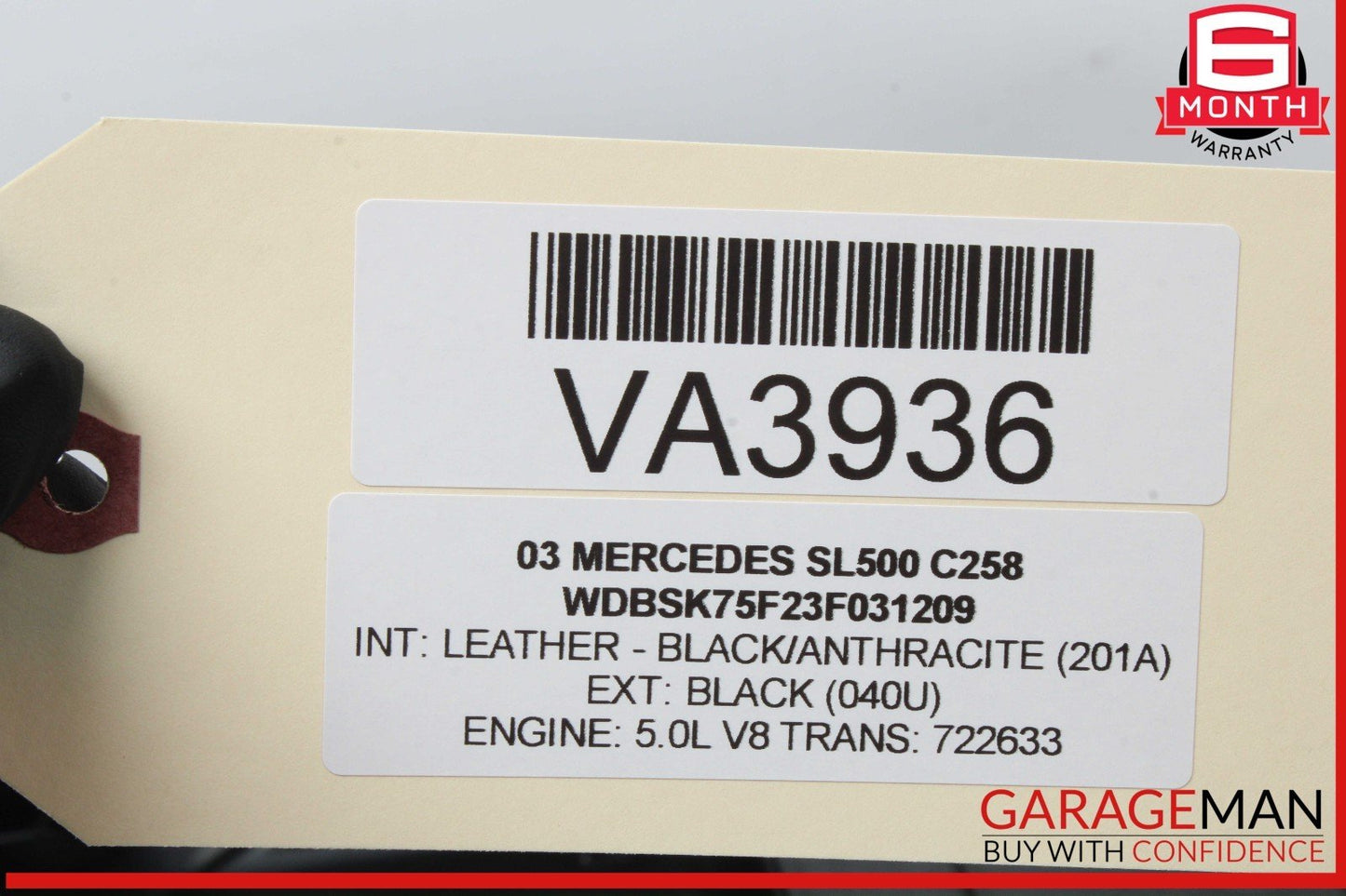 03-08 Mercedes R230 SL500 SL55 AMG Bose Subwoofer Audio Radio Speaker OEM