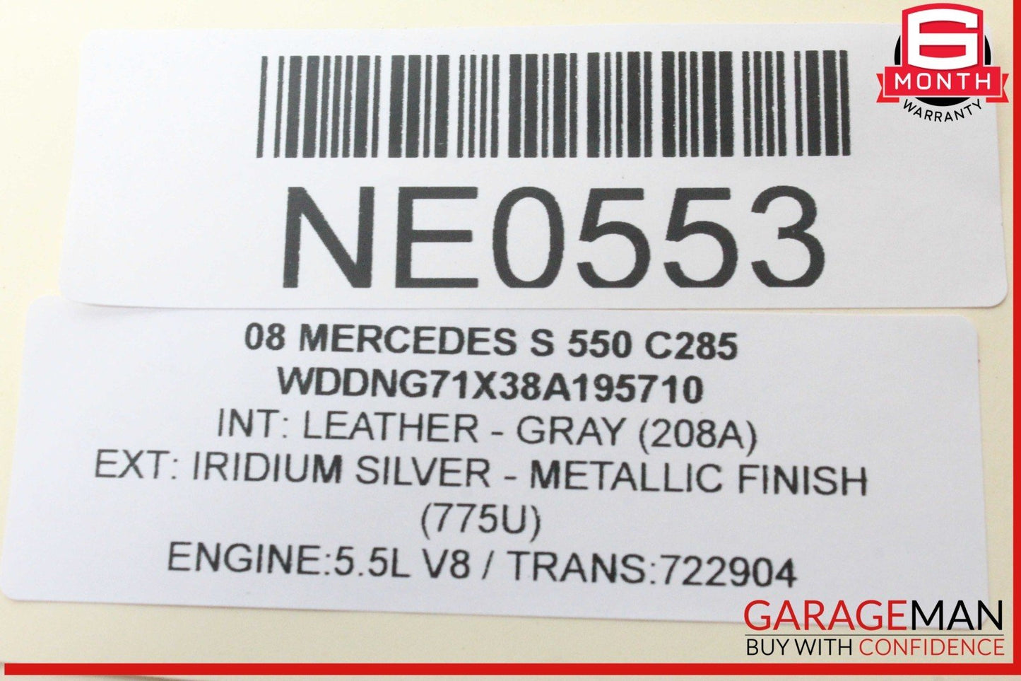 07-13 Mercedes W221 S550 S400 AC A/C Heater Control Module Unit 2218704192 OEM