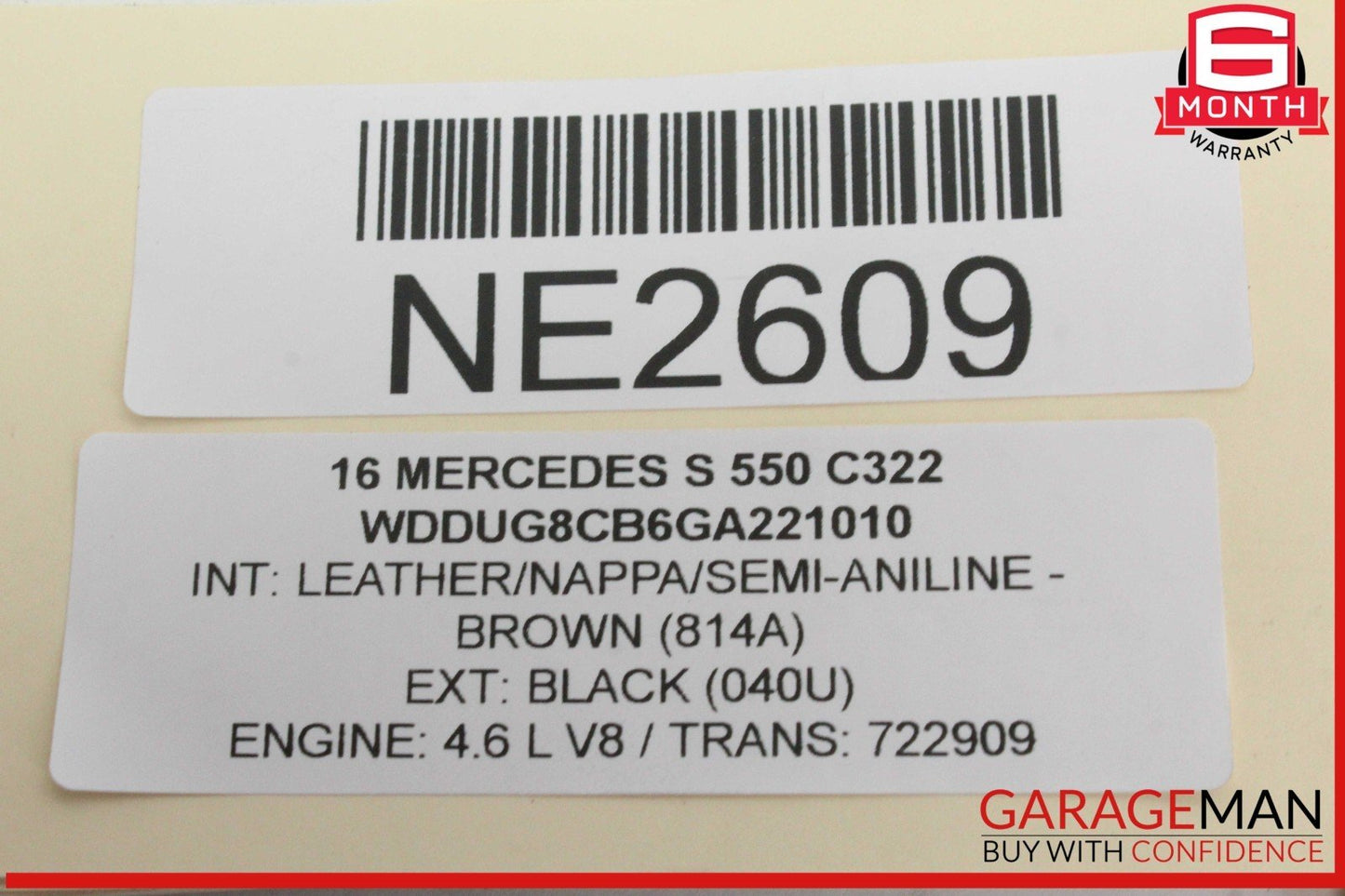 14-18 Mercedes W222 S550 ISM DSM TCU Gearbox Tranny Transmission Control Unit