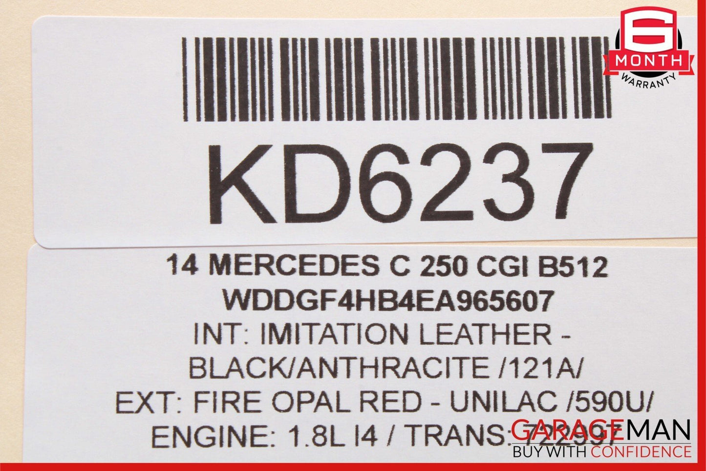 08-14 Mercedes W204 C250 C300 Front Left Door Control Module Unit 2129006218 OEM