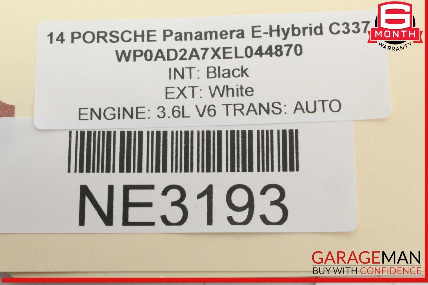 10-16 Porsche Panamera 970 E-Hybrid PDK Tiptronic Automatic Transmission Shifter