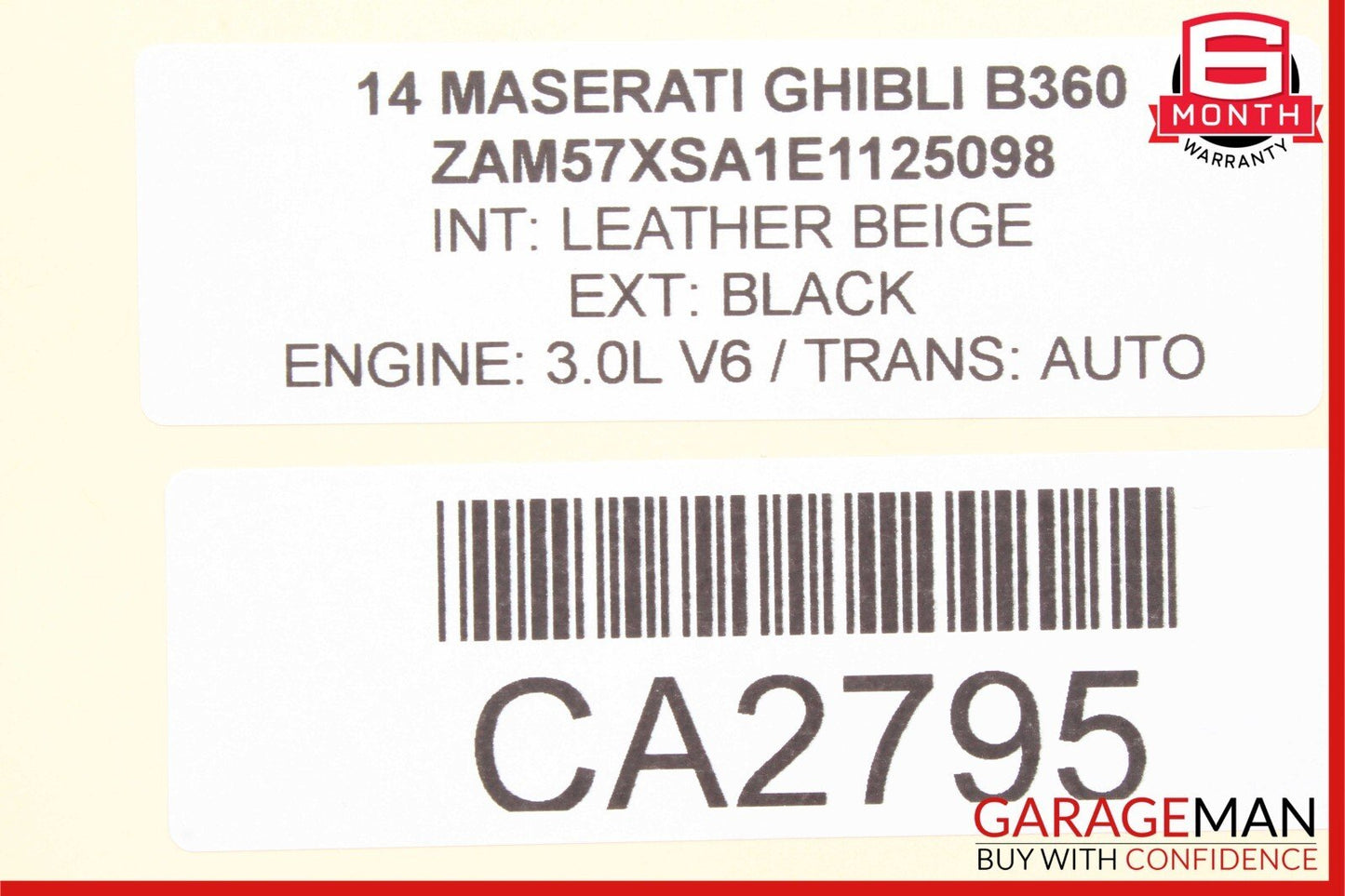 14-17 Maserati Ghibli Speedometer Odometer Instrument Cluster Gauge Assembly OEM