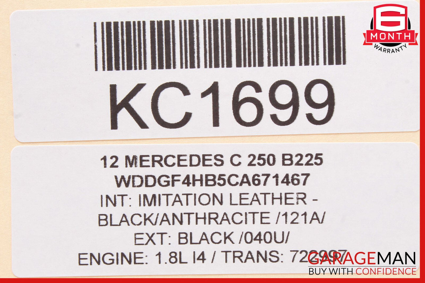 08-18 Mercedes W204 C250 C300 E400 Front Right Side Door Control Module OEM
