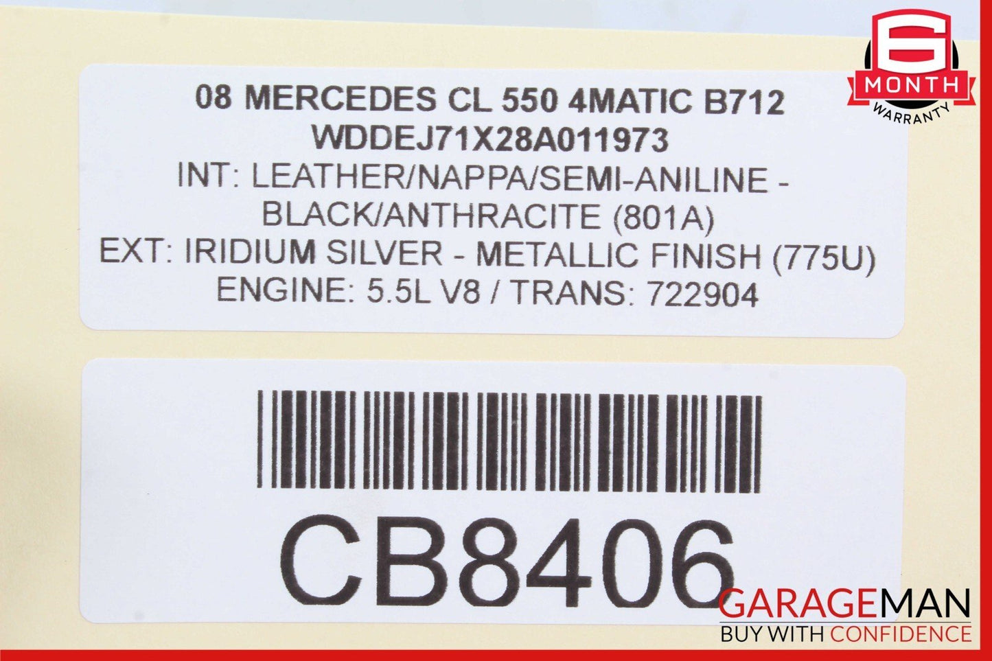 07-14 Mercedes W216 CL550 S600 Front Right Dash AC A/C Air Vent Grille Cover OEM