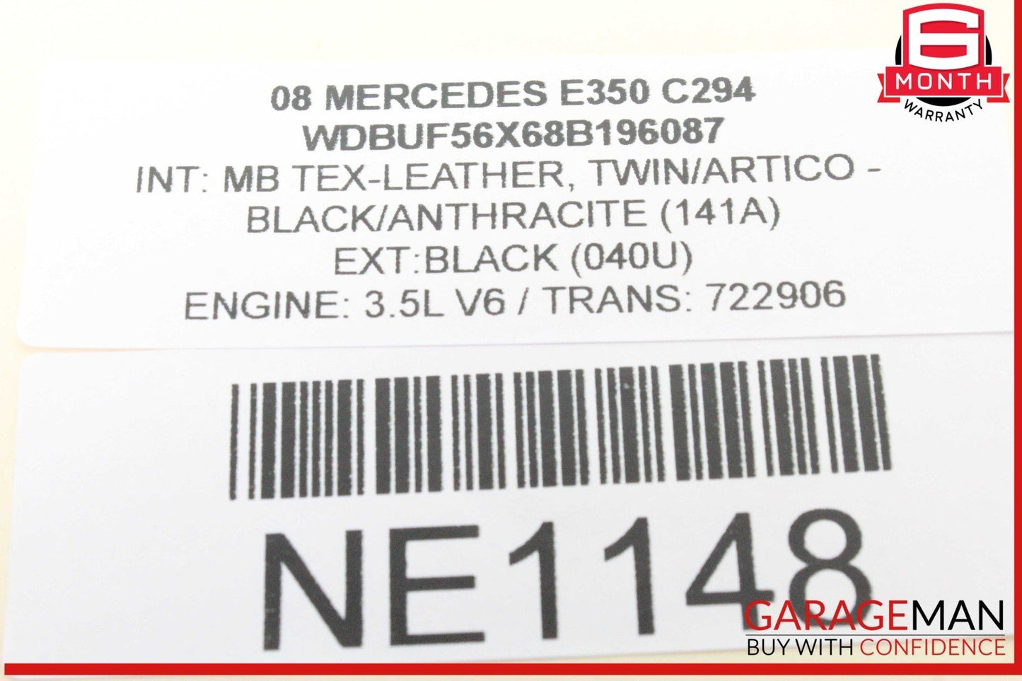 06-13 Mercedes W211 E350 ML350 R350 TPMS Tire Pressure Control 1645403762 OEM