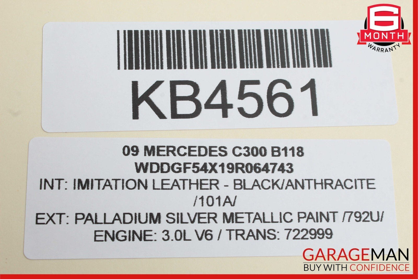 08-14 Mercedes W204 C300 Front Left Side Door Control Module OEM