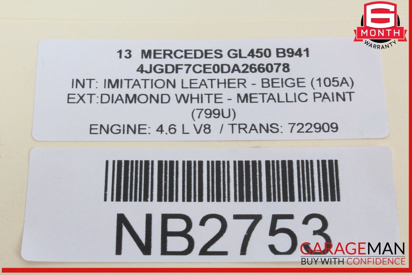 12-19 Mercedes X166 GL450 ML400 Front SAM Control Module Unit OEM