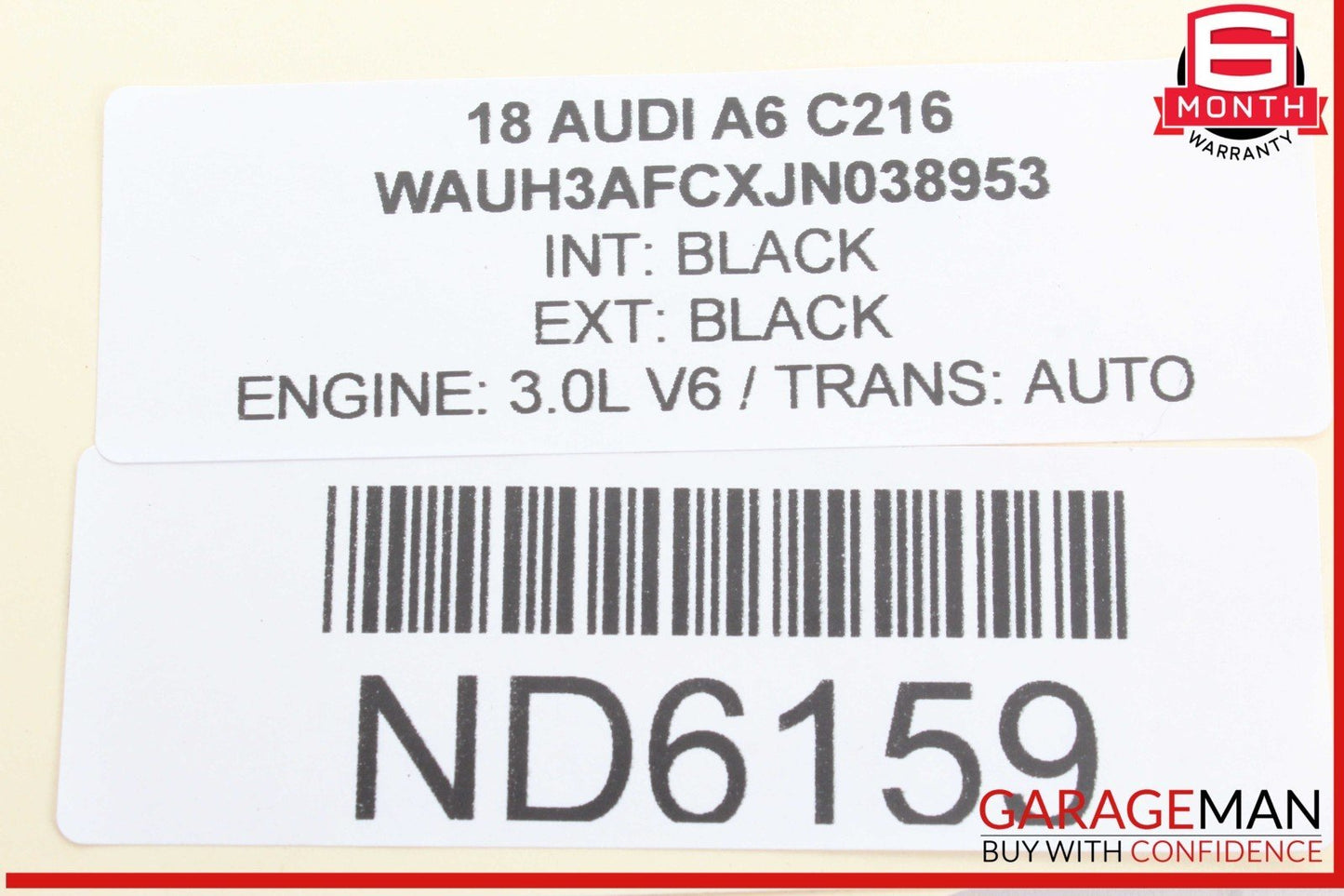 12-18 Audi A6 A7 Rear Trunk Lid Keyless Key Less Entry Control Module Unit OEM