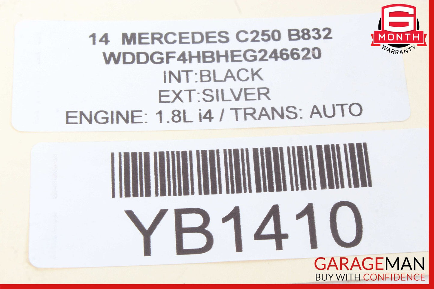 08-20 Mercedes W204 C250 Front Left Side Spindle Knuckle Hub Bearing OEM