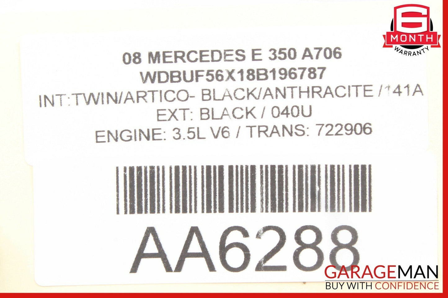 03-11 Mercedes E211 E350 CLS550 SL500 Rear Left Side Upper Lateral Control Arm
