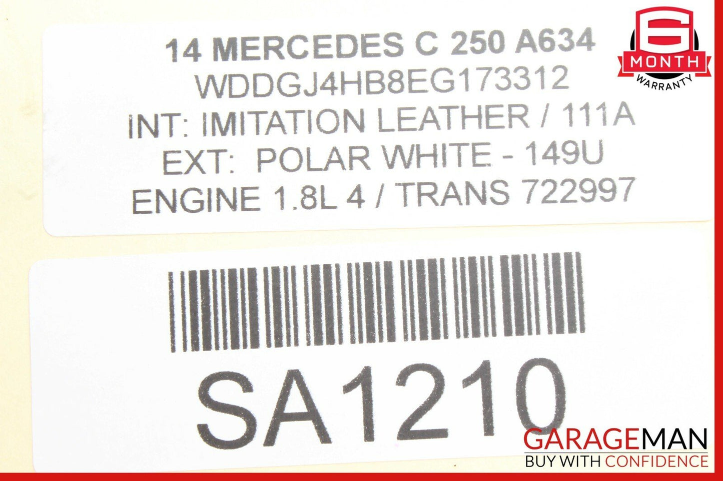 08-15 Mercedes X164 GLK350 GL450 Front Left Side Seat Lumbar Switch Control Unit