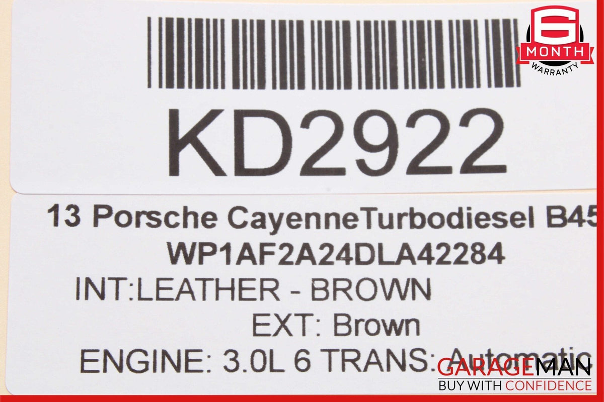 11-17 Porsche Cayenne 958 Macan Front Right Side Door Control Module Unit OEM