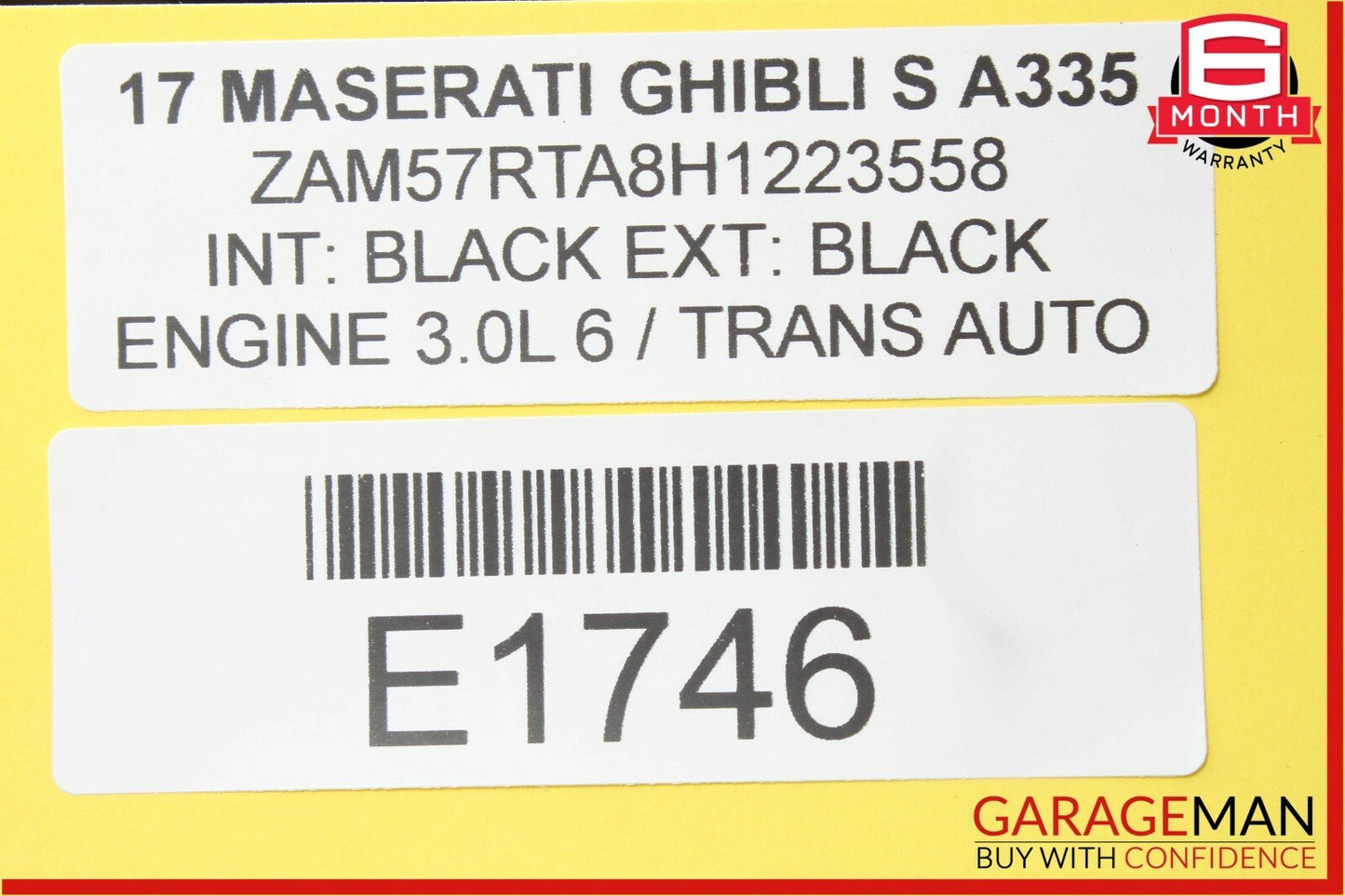 14-17 Maserati Ghibli S Voltage Stabilizer Power Inverter Control Module OEM