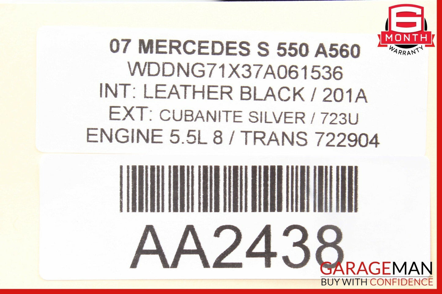 07-13 Mercedes W221 S550 CL550 Front Left Side Dash AC A/C Air Vent Trim Brown