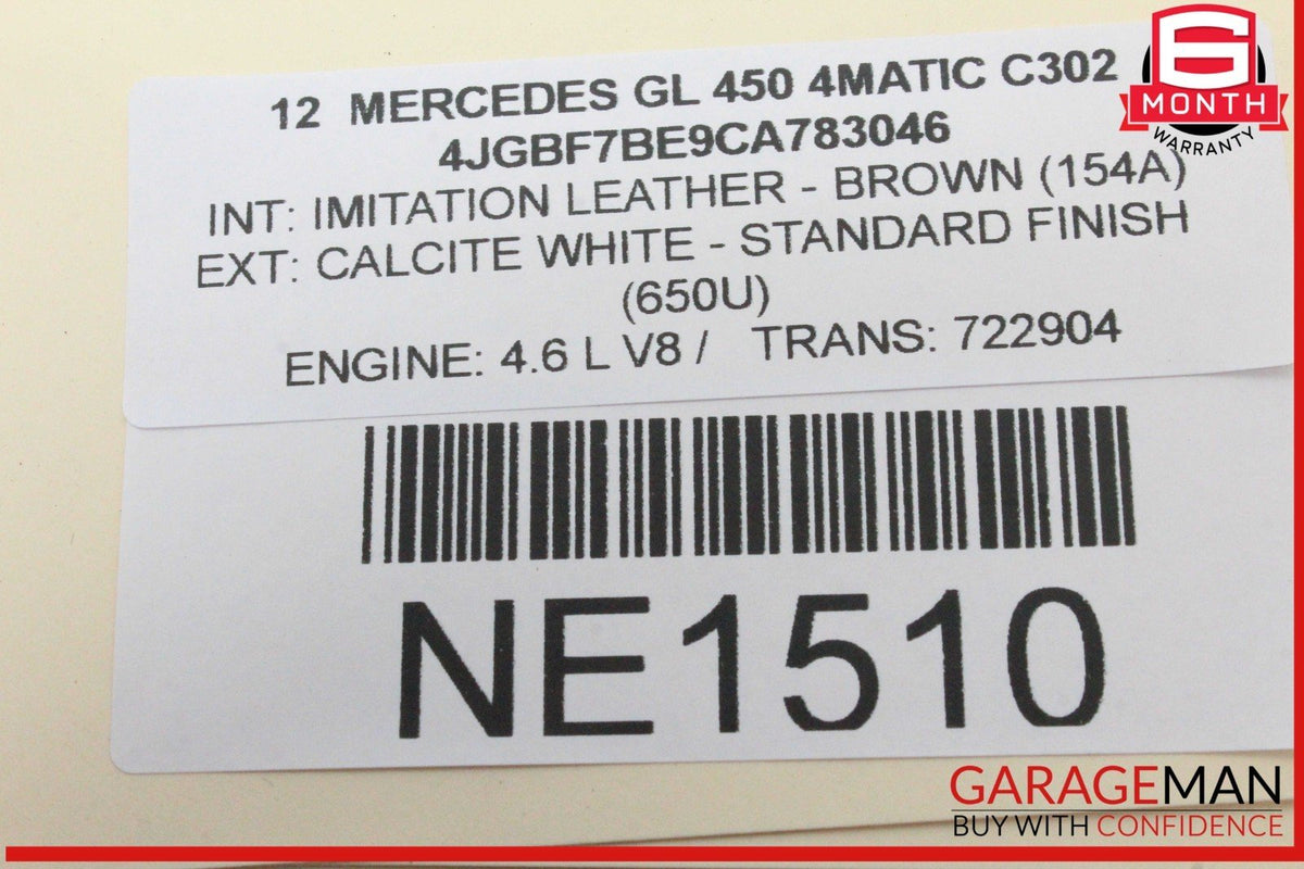 06-13 Mercedes X164 GL450 4MATIC Gas Throttle Pedal Accelerator 1643000504 OEM
