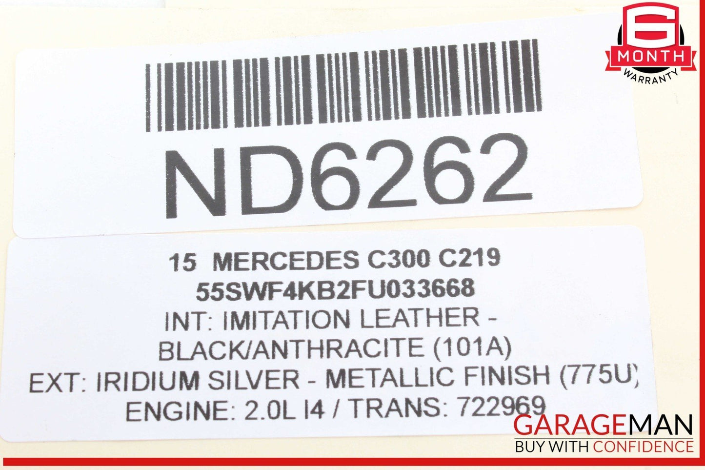 15-20 Mercedes W205 C300 SLC300 GLA250 M274 Throttle Body 2701410025 OEM
