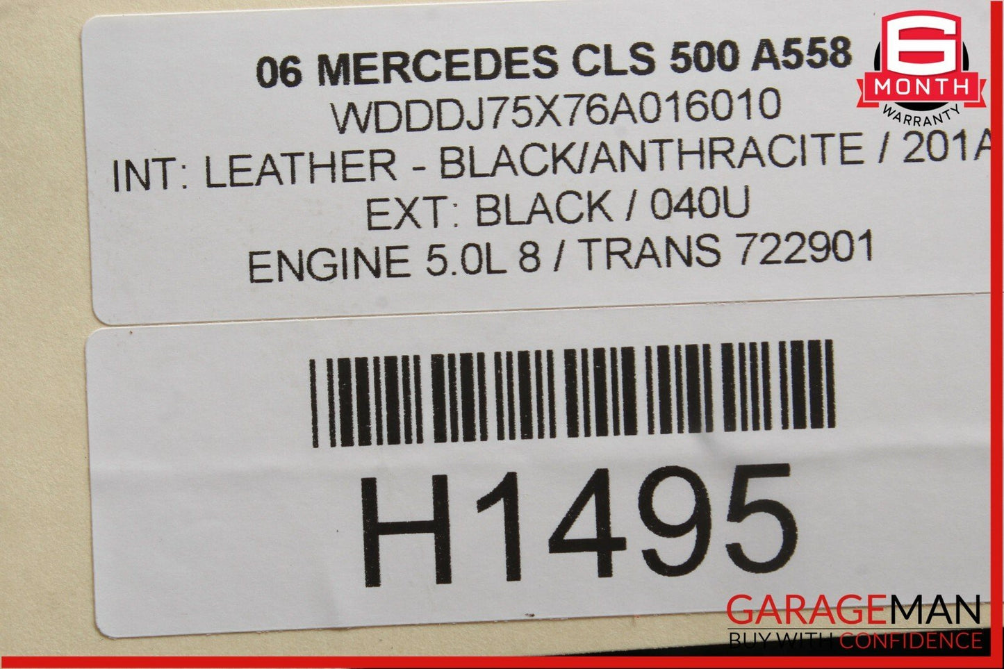 06-11 Mercedes W219 CLS350 CLS500 Front Left Door Computer Controller Module OEM