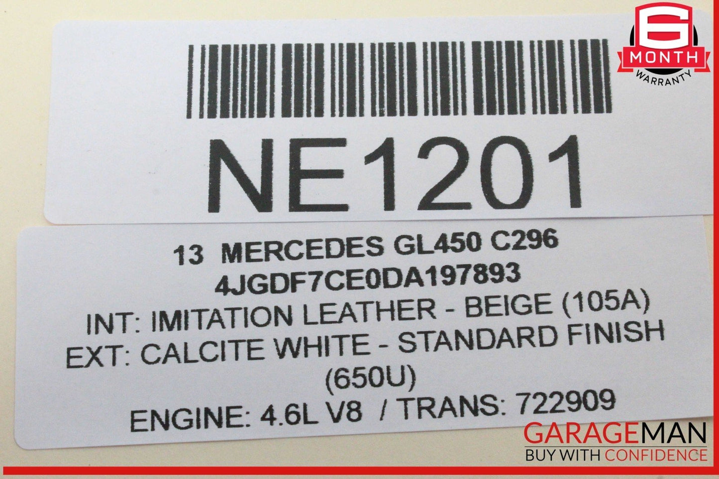 13-16 Mercedes X166 GL450 Park Assist Parktronic Sensor Control Module Unit OEM