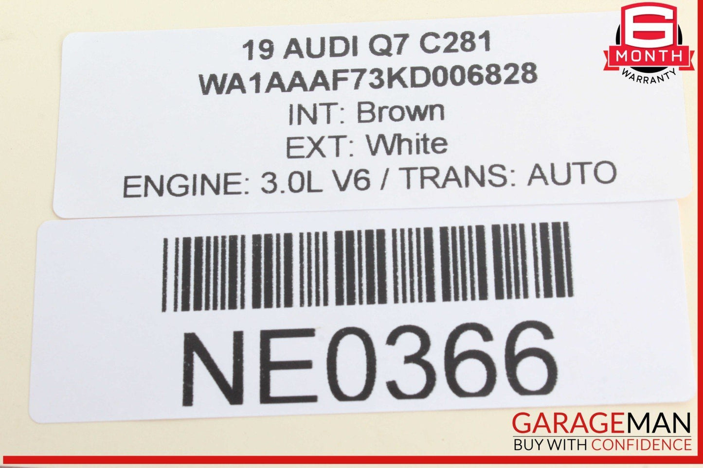17-24 Audi Q7 Rear Right Passenger Side Rearward Upper Control Arm 4M0505398R