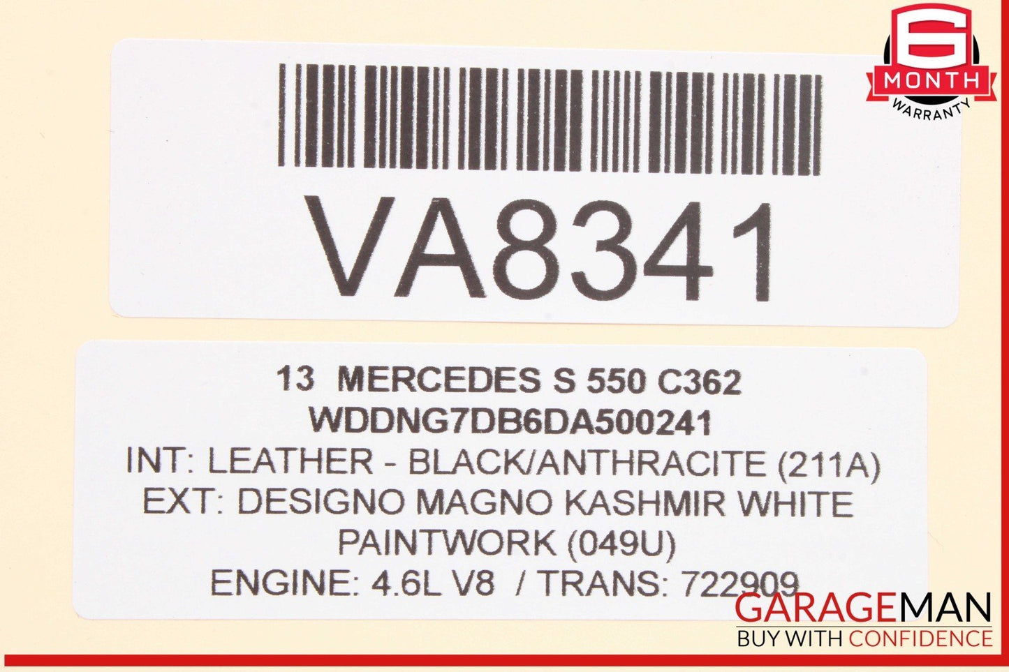 11-14 Mercedes W221 S550 CL550 ECU ECM Engine Computer Control Module Unit OEM