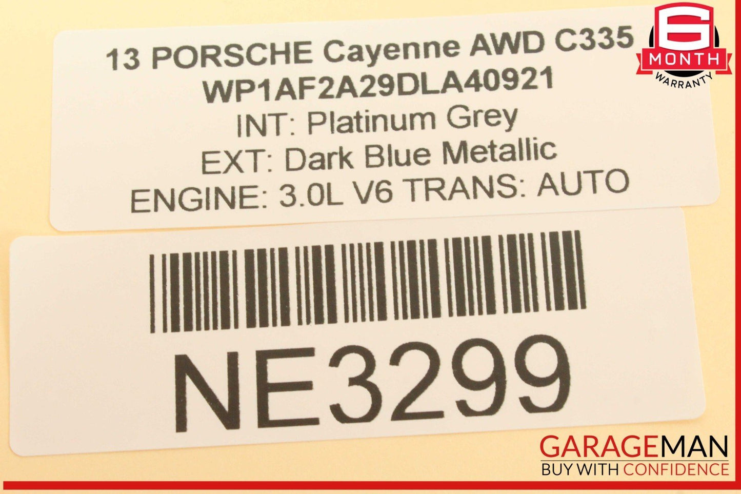 11-18 Porsche Cayenne 958 AWD Electronic Parking Brake Control Module Unit OEM