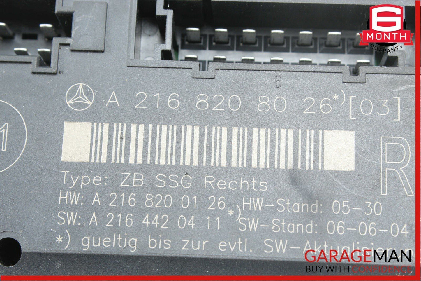 07-13 Mercedes W216 CL550 CL600 Front Right Passenger Seat Control Module Unit