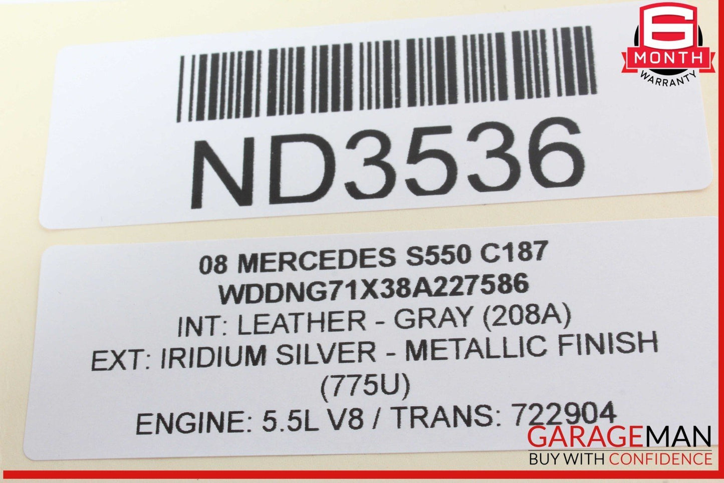 Mercedes W221 S550 GL450 Voice Communication Control Module 2048202085 OEM