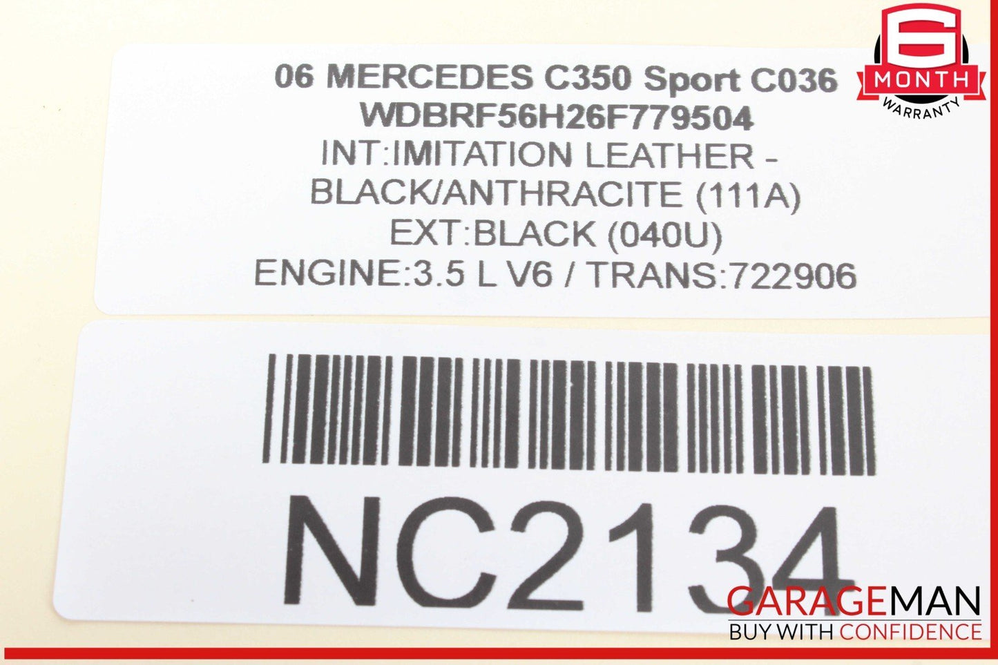 05-09 Mercedes W203 C350 Sport SL550 CD Changer 6 Disk Player w/ Magazine OEM