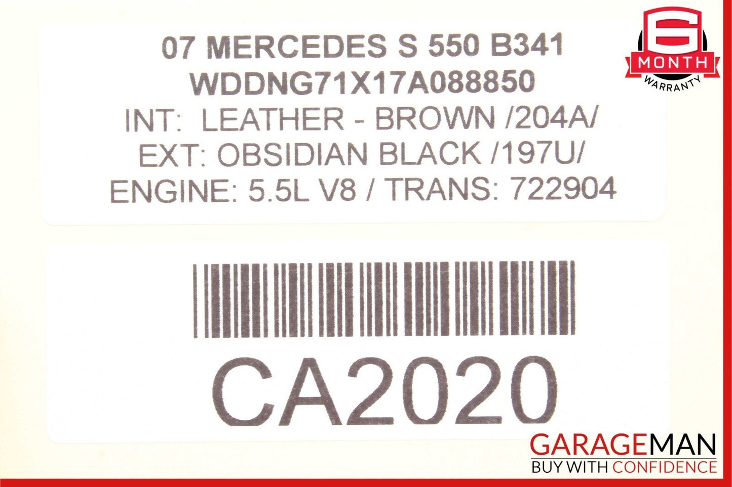 07-09 Mercedes W221 S550 CL500 Instrument Cluster Speedometer 0263650212 OEM