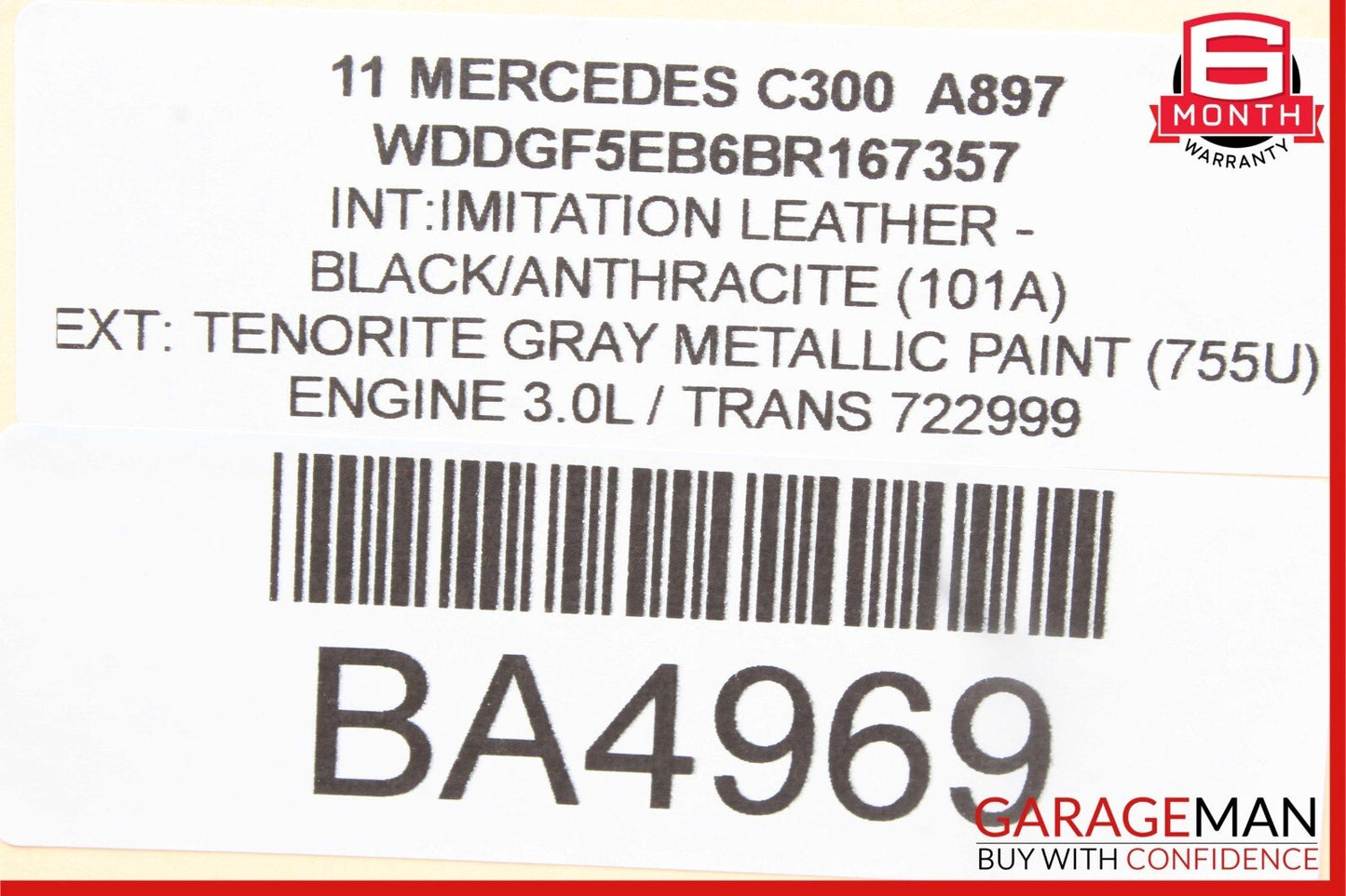 08-14 Mercedes W204 C300 C63 AMG Front Right Side Door Control Module Unit