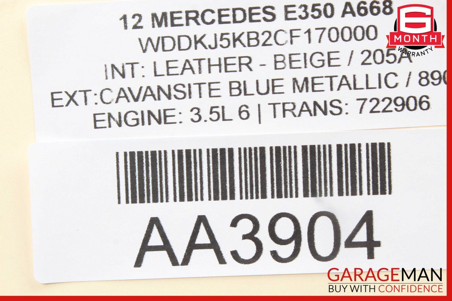 10-16 Mercedes W212 E500 E550 Rear Left Driver Side Suspension Control 20409 Arm