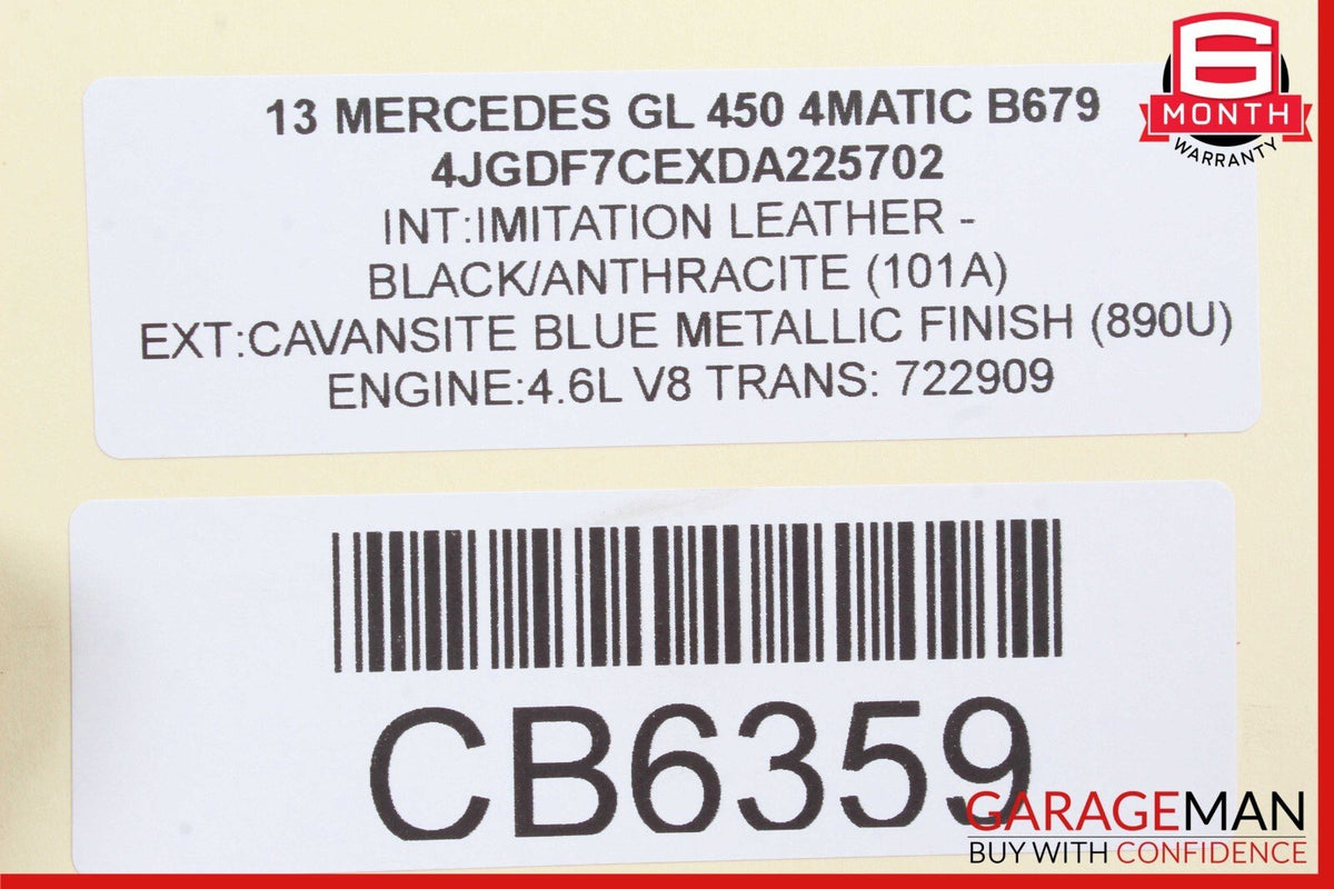 13-16 Mercedes X166 GL450 Front Left Side Driveshaft CV Drive Axle Shaft OEM